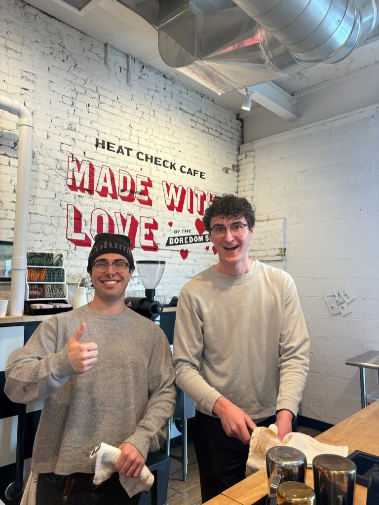 Brendon at Heat Check Cafe